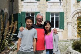 Leo, Jenny and Paul after lunch Leo, Jenny and Paul after lunch