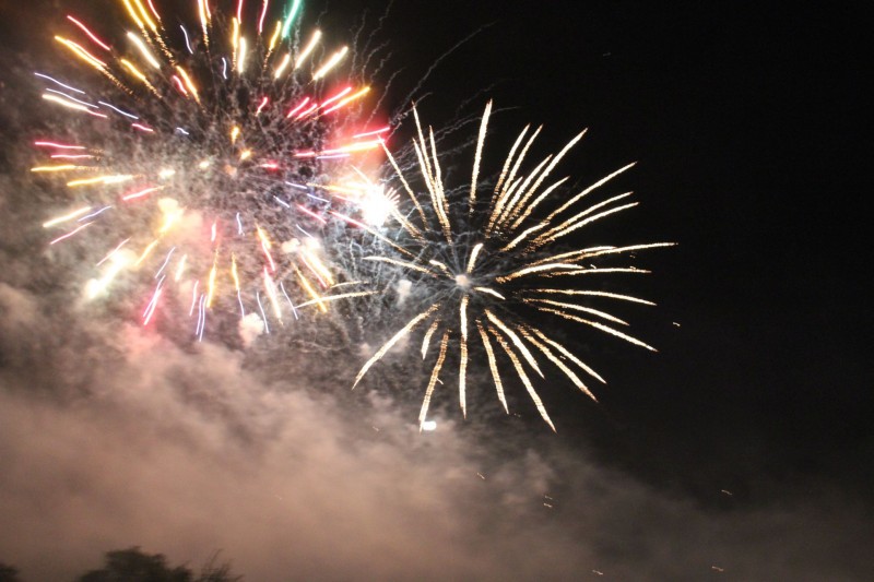 Spectacular Bastille Day Fireworks.