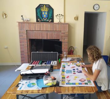 Italian volunteer in France