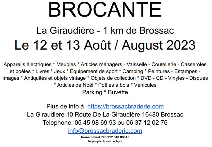 Brocante Brossac